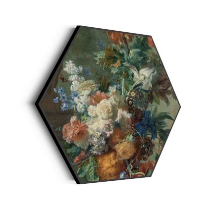 akoestisch-schilderij-jan-davidsz-stilleven-met-bloemen-in-een-glazen-vaas-1650-683-hexagon_Wecho