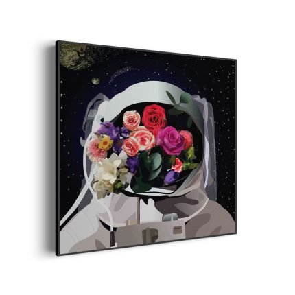 akoestisch-schilderij-the-love-astronaut-vierkant_Wecho