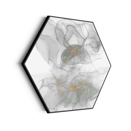 akoestisch-schilderij-abstract-marmer-look-grijs-met-goud-07-hexagon_Wecho
