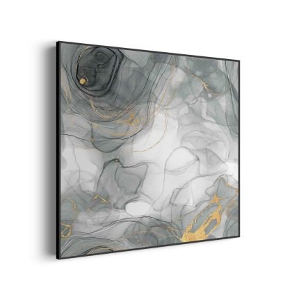 akoestisch-schilderij-abstract-marmer-look-grijs-met-goud-01-vierkant_Wecho